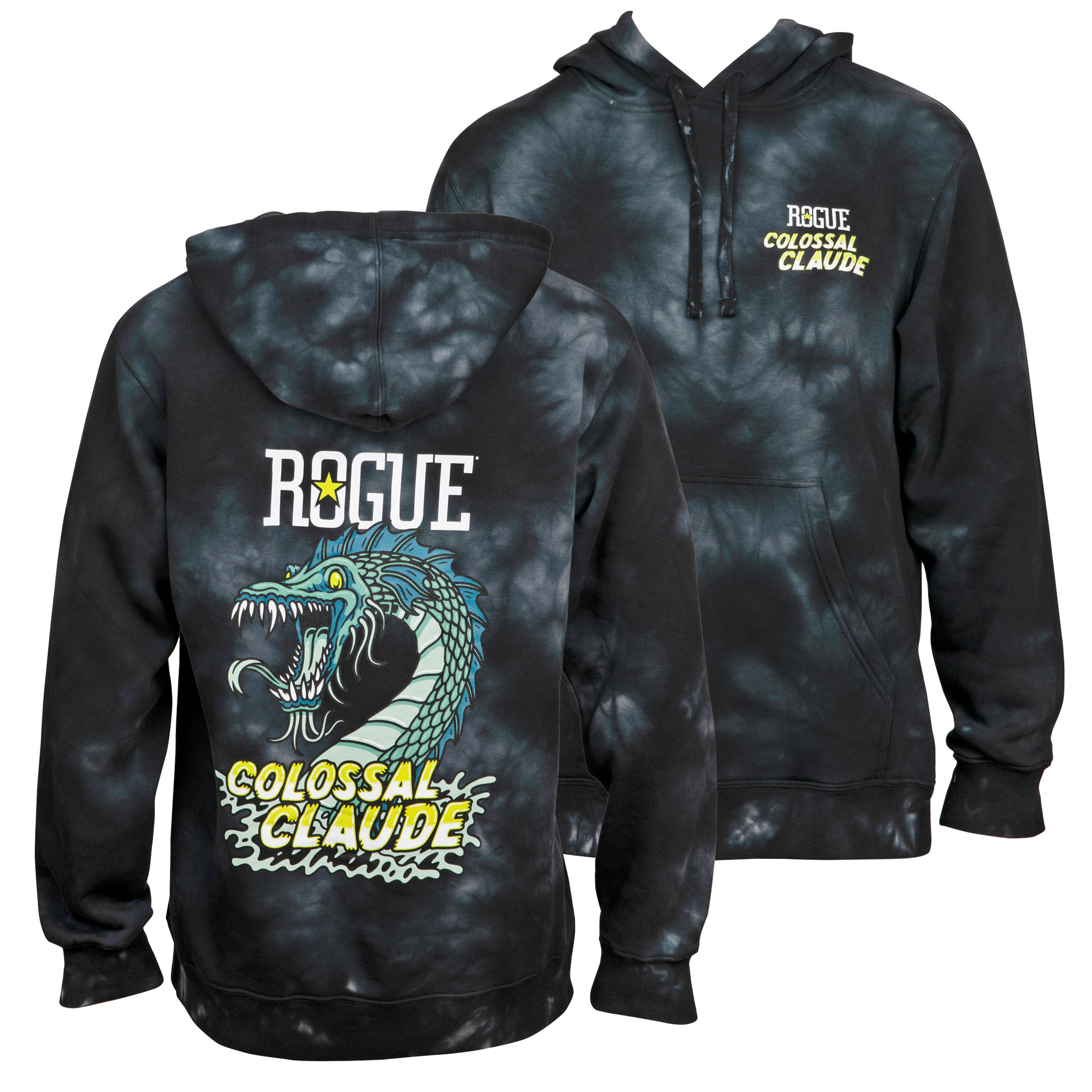 Rogue Brewery Colossal Claude Tie Dye Hoodie